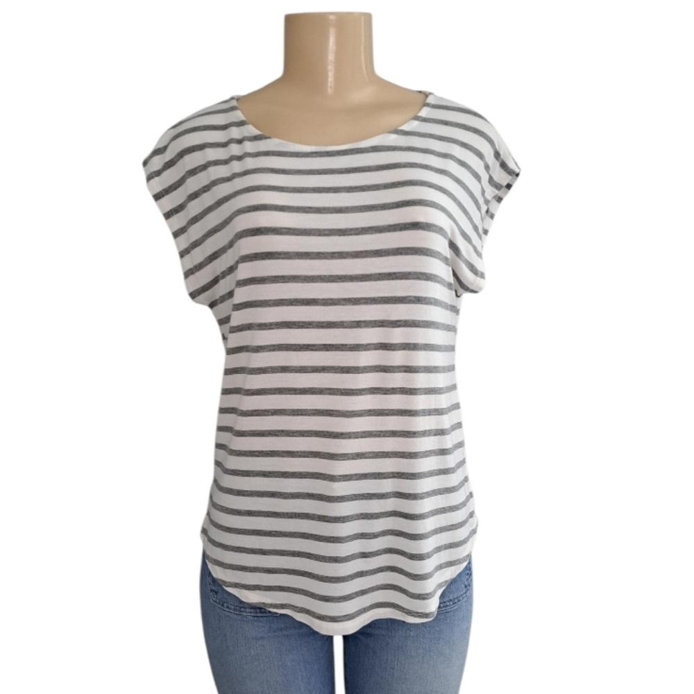 Green Envelope Los Angeles Striped Knit Top – Size S